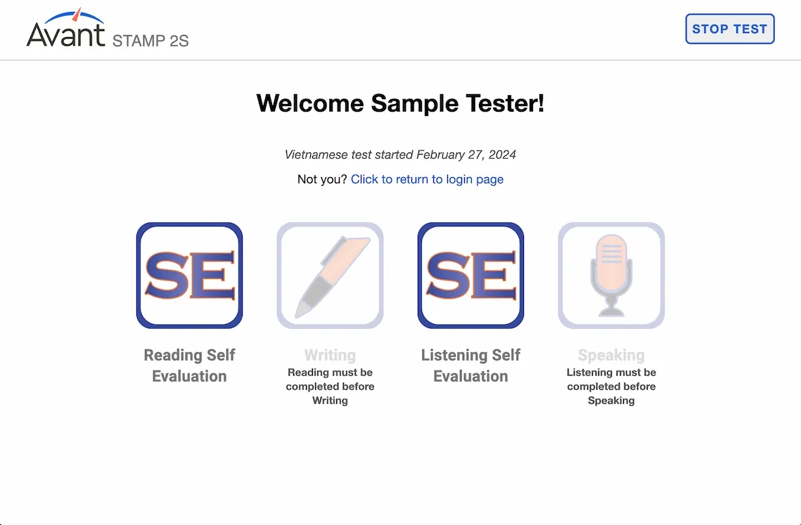 STAMP لوحة معلومات WS